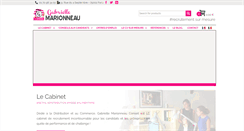 Desktop Screenshot of gabrielle-marionneau.com